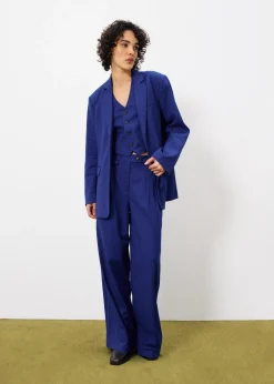 Blazer SAMIRA Bleu Electrique