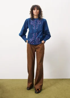 Blouse EVALEEN Bleu Marine