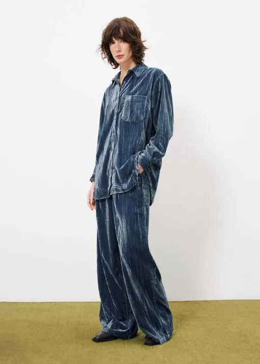 Chemise CARLA Bleu Jean
