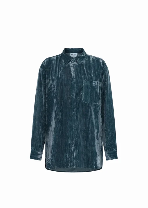 Chemise CARLA Bleu Jean