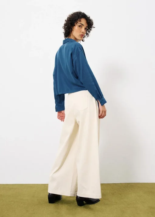Chemise POLLY Bleu Petrole