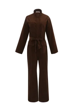 Combi-pantalon EBA Marron Glace