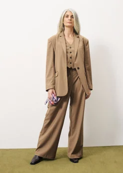Gilet Costume ALIX Camel