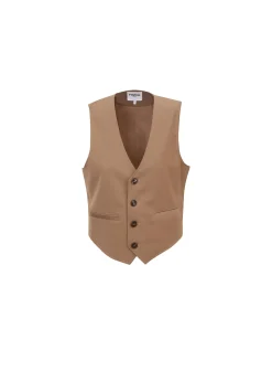 Gilet Costume ALIX Camel
