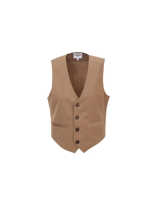 Gilet Costume ALIX Camel