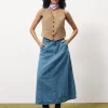 Jupe ERMELINE Bleu Jean